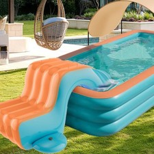Inflatable Water Slide for Swimming Pool Patio Party Playground Waterslide