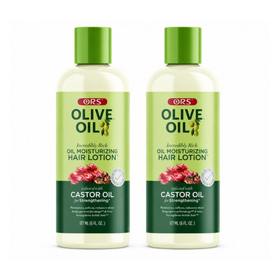 ORS Olive Oil Moisturizing Hair Lotion with Castor Oil 177ml Strengthens