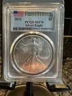 2022 SILVER EAGLE PCGS MS70 *FIRST STRIKE* - FS FLAG LABEL 1oz silver coin