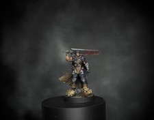 Guts Berserk Anime  Handpainted Miniature 32mm Base