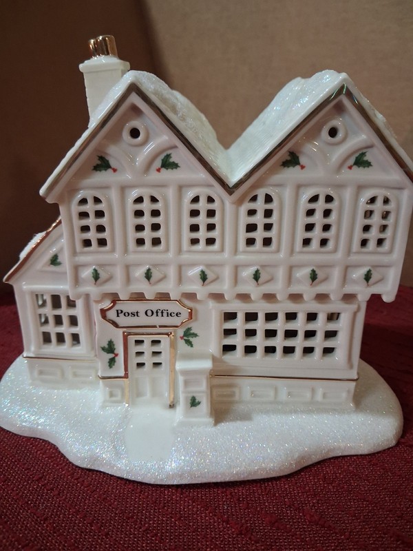 Lenox Christmas Village Post Office