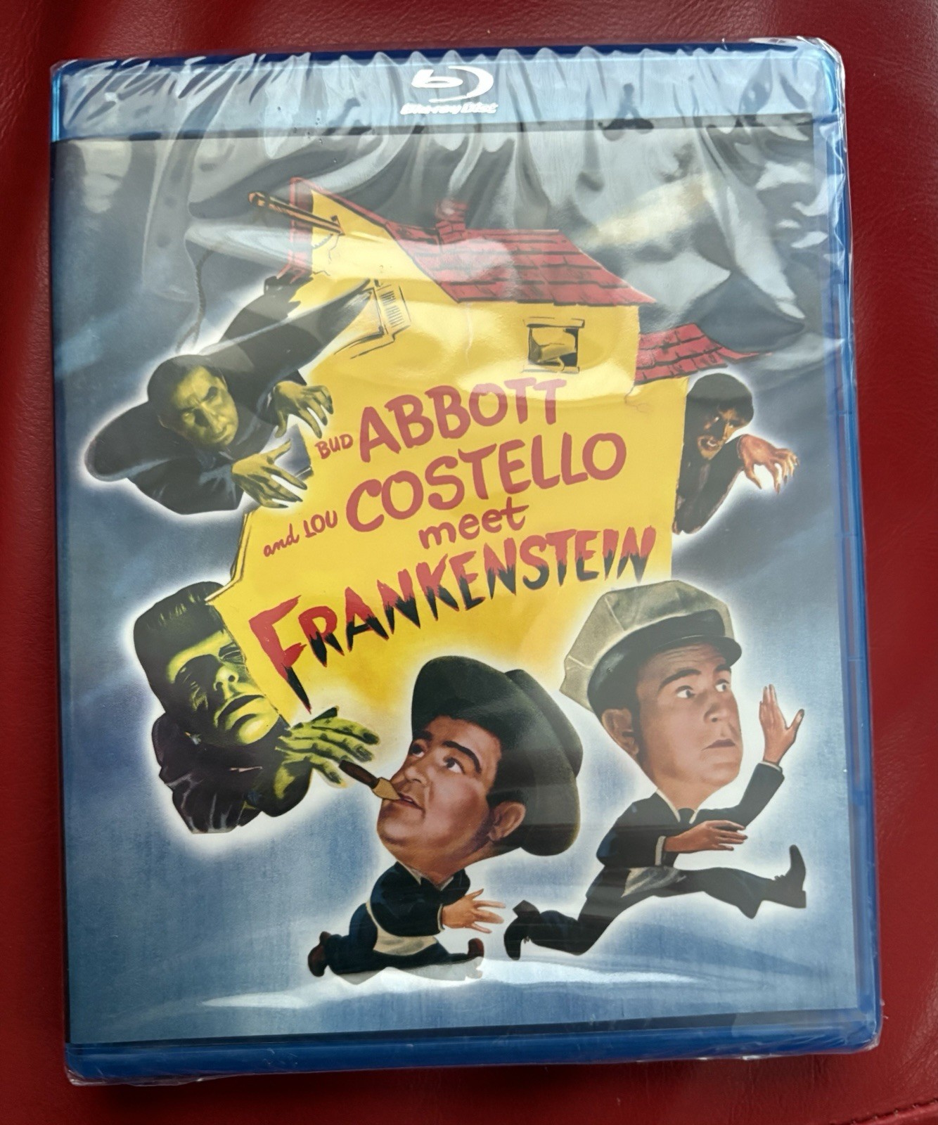 Abbott and Costello Meet Frankenstein Blu-ray Bud Abbott Sealed