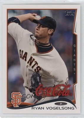 2014 Topps Coca-Cola San Francisco Giants Ryan Vogelsong #SF13 0b0