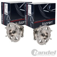 2X Topran Radlager Satz Hinten Beidseitig Passend FÜR Toyota RAV Links+Rechts |
