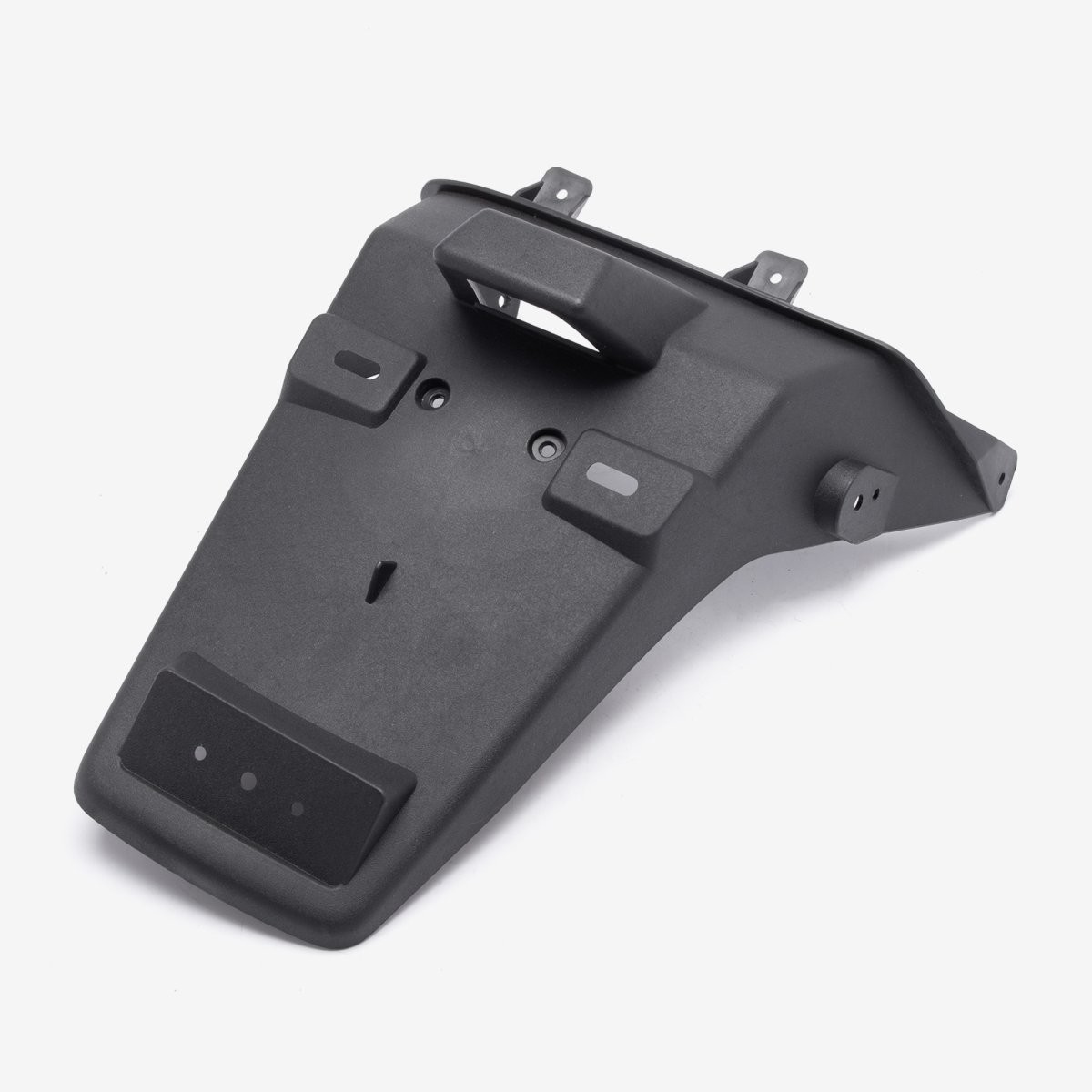 Rear Mudguard for LX08MAX-E5 Mud Flap Painted Plastic Black Bolt-on MGR169 TRIM