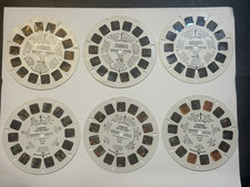 View-Master Reels - Lot of 6 reels - 2026 VM-25 : 1042A,B,C , 3009A,B,C