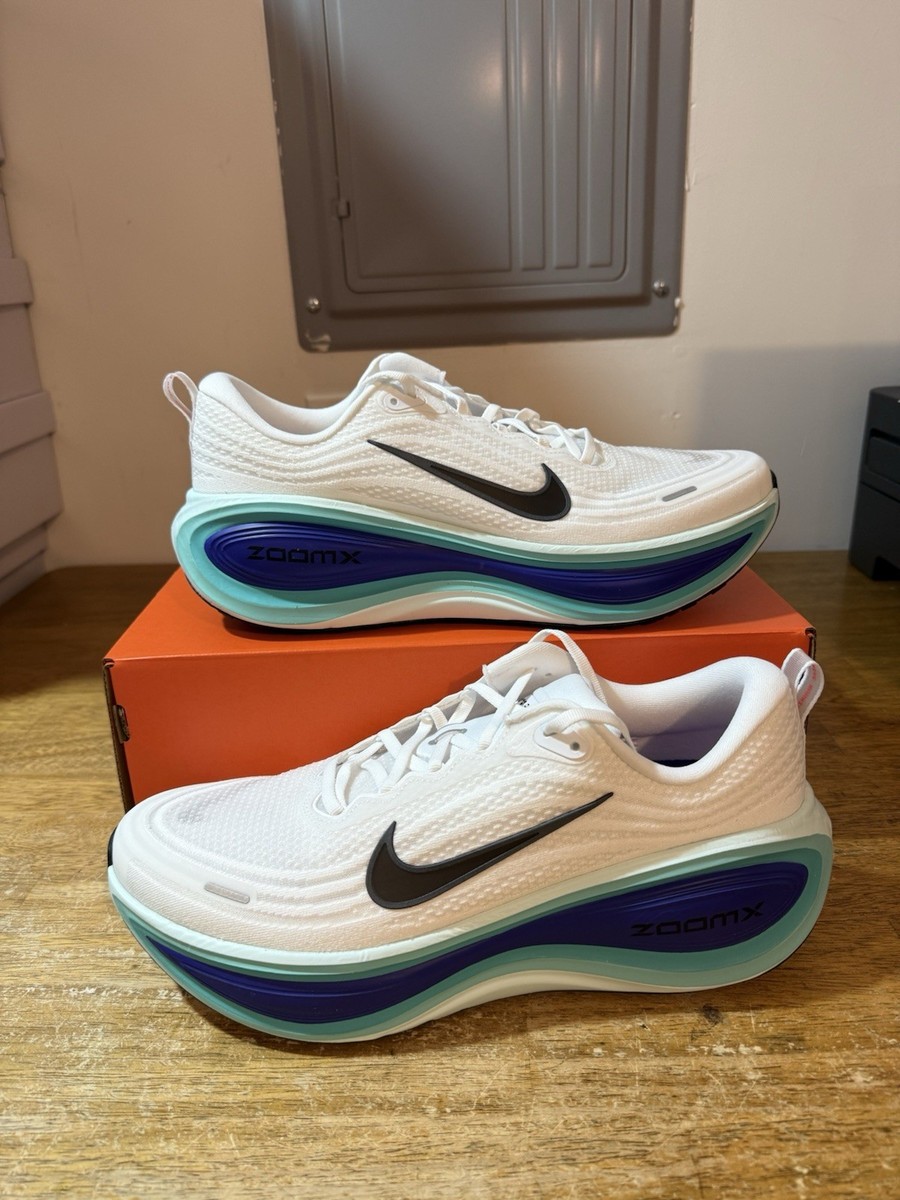 Men's Size 12.5-New Nike Vomero Plus White Blue Hero HV8150-104