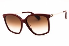 MAX MARA MM0055-66F-56 Sunglasses Size 56mm 140mm 15mm red Women NEW