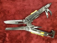 Leatherman Signal Multi-Tool Pliers Black Yellow Little One Dominic print