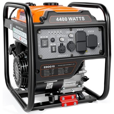 Efurden 4400W Inverter Portable Generator Gas Powered for Home Backup Emergency