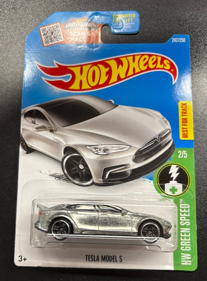 Lote de 2 Hot Wheels Tesla Model S. Primera Edición y Zamac Foto 4 de 4