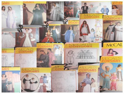 Vintage girls women men teens boys costumes new uncut your choice for halloween