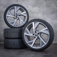 Audi A3 S3 Felgen 19 Zoll 8Y 8V Sommerräder 8Y0601025Q titan matt glanzgedreht