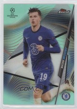 2020-21 Topps Finest UCL Aqua Refractor 23/75 Mason Mount #11 0mm8