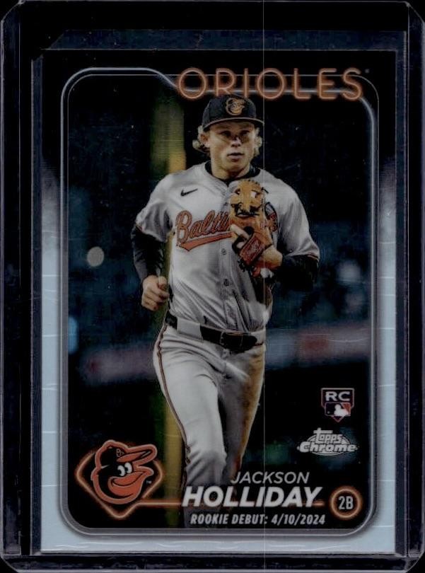 2024 Topps Chrome Update #USC89 Jackson Holliday Refractors RC