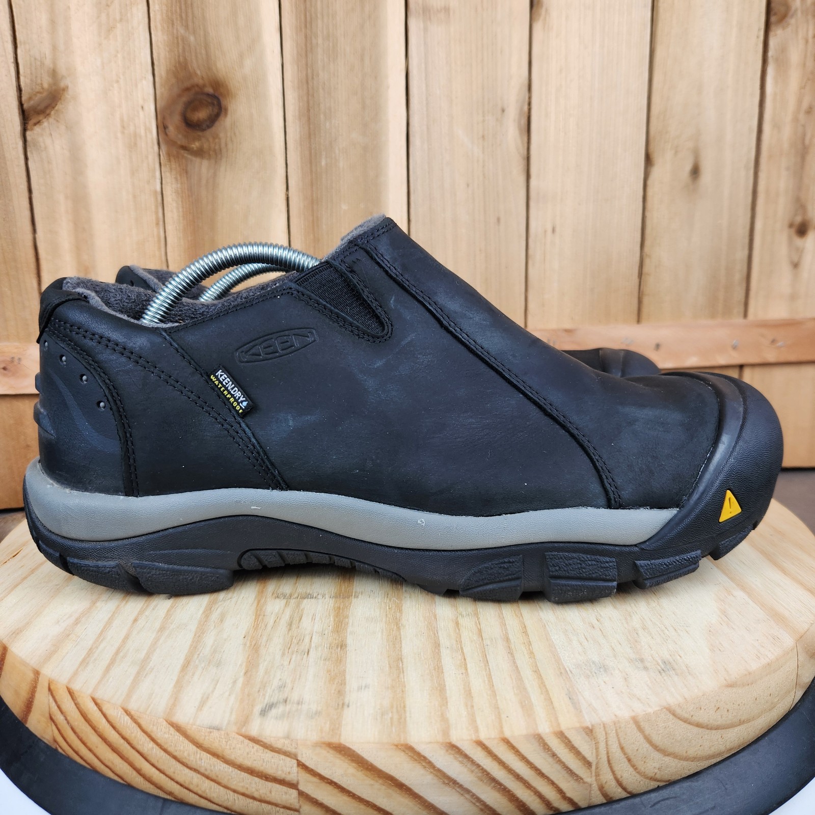 Scarpe Keen Shellback Uomo Taglia 11 5 Impermeabili Termiche Isolate da Lavoro Slip On