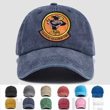 Customized Embroidered Hat VT-2 Doerbirds (Orange) Squadron, Trucker Hat, Gift