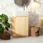 Badezimmer Waschbecken mit Unterschrank – Aufbewahrungsschrank mit Waschbecken