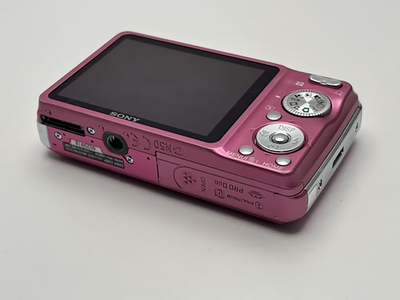 SONY Cyber-Shot DSC-W220 Pink 12.1MP Compact Digital Camera From