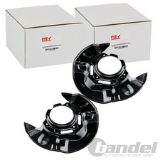 2x NTY SPRITZBLECHE BREMSSCHEIBEN VORNE passend für TOYOTA COROLLA