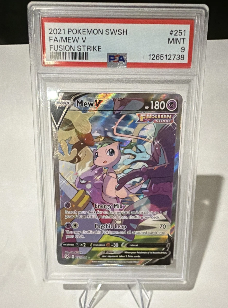 Mew V 251/264 Swsh08: Fusion Strike for sale | eBay