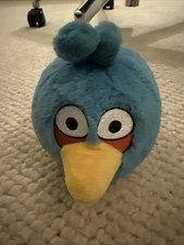 Angry Birds 5 Blue Bird Jay Plush Stuffed Animal Toy No Sound 2010 Commonwealth