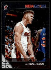 2019-20 Hoops Premium Stock Meyers Leonard Miami Heat #161