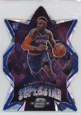 2019 Contenders Optic Superstars Die-Cuts Blue Cracked Ice Prizm RJ Barrett 18jt