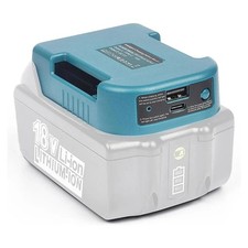 for Makita 18V Battery Adapter Mount Belt Holder W/Fast Type C USB Power Charger
