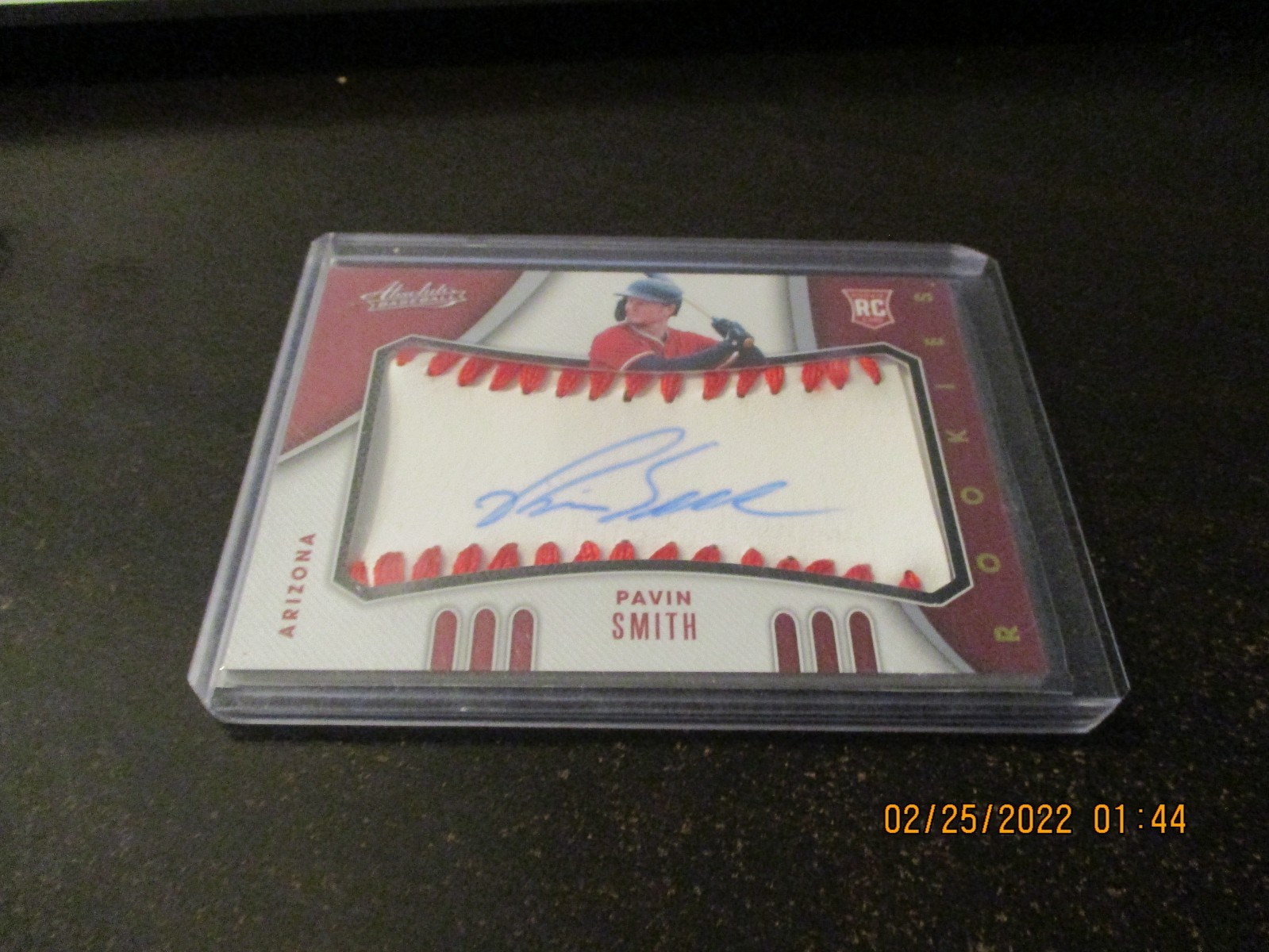 pavin smith rookie auto patch 2021 absolute numbered/99