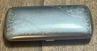 Venetian Eyeglass Case, Nickel Plated , Florentine Scroll Design — photo 2
