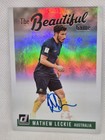 Mathew Leckie Australia Socceroos Melbourne City 18-19 Panini Donruss Autograph!
