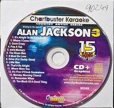 90249 ALAN JACKSON    CHARTBUSTER KARAOKE CDG LOT MAIL