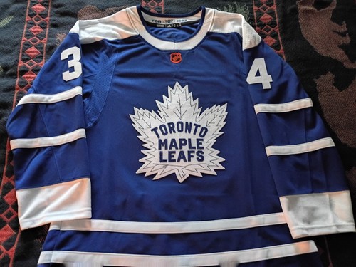 Auston Matthews Toronto Maple Leafs Adidas Reverse Retro RR 2.0 Jersey 50 USED