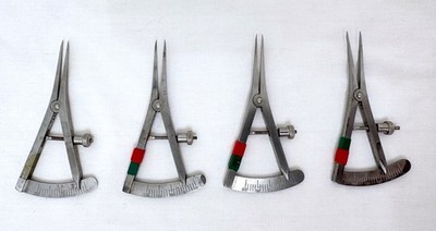 Lot of 5 - V.Mueller Castroviejo Caliper Ophthalmology Instrument OP2710