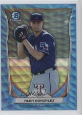2014 Bowman Draft Top Prospects Chrome Blue Wave Refractor Chi Gonzalez i5q
