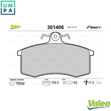 BRAKE PAD SET DISC BRAKE 301406 FOR LADA VEGA CEVARO VOLUMES SIGNET RIVA 110