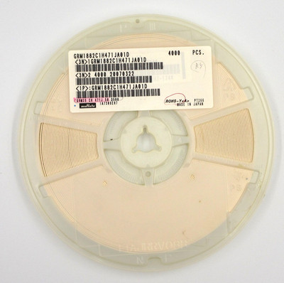 Murata GRM1882C1H471JA01D MLCC Keramikkondensator 470pF 50V CH 0603 RoHS 4000...