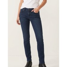 James Jeans Twiggy Dark Wash Skinny Jeans Size 29 Low Rise Made in USA Premium