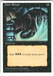 Dark Ritual - 4th Edition