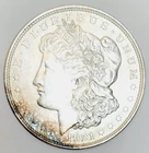 *1921 P MORGAN DOLLAR* *GEM BU+++* *DUAL SIDED RAINBOW TONER* NR #C1774