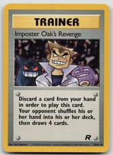 Imposter Oak's Revenge Unlimited Team Rocket 76/82 MP on eBay