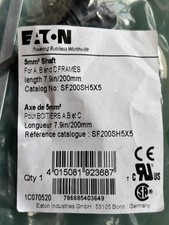 NOS Eaton SF200SH5X5 5mm Shaft for A B C Frames