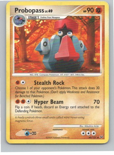 Platinum #60/127 Probopass Pokemon TCG LP