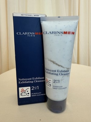 Clarins Men Exfoliating Cleanser 2 in 1 Wash 125ml