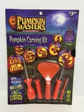 Pumpkin Masters Pumpkin Carving Kit includes 5 tools and 14 patterns H-1
