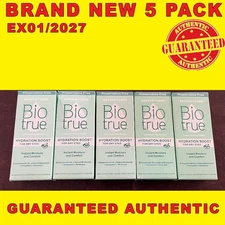Bio true Hydration Boost Lubricant Eye Drops,INSTANT MOISTURE & COMFORT 5PK EX27