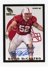 2012 Fleer Retro Rookie Sensations Autograph #RS-44 David DeCastro! *PWE*