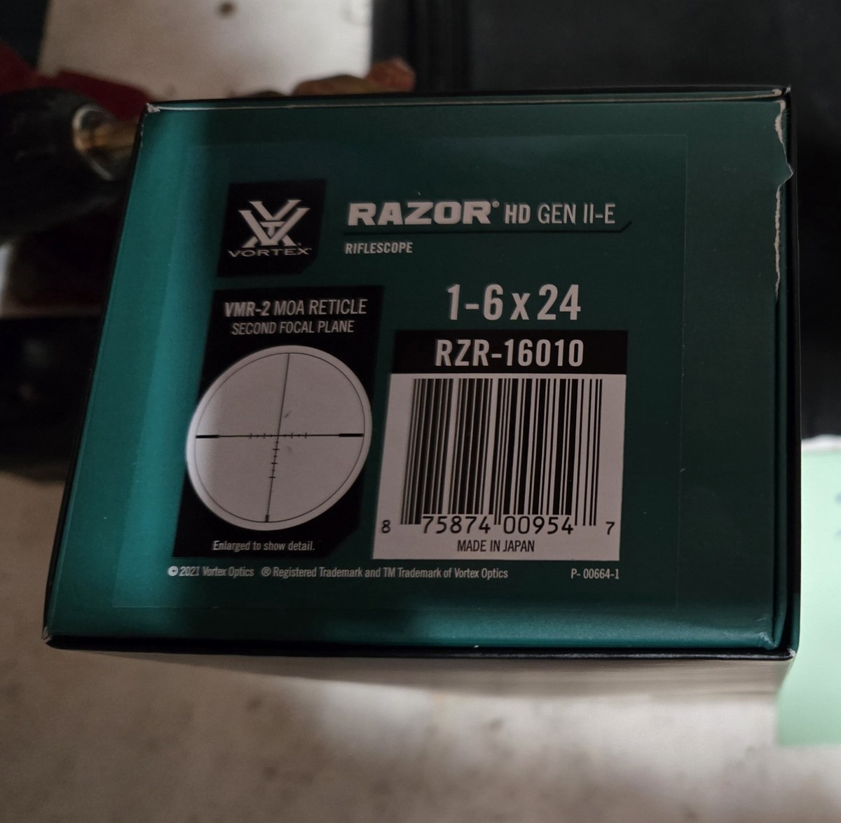 Vortex Razor HD Gen II 1-6x24mm Rifle Scope for sale online | eBay