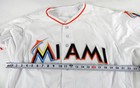 2012-18 Miami Marlins #58 Game Used White Jersey 46 763 — photo 3